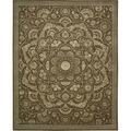 Nourison Regal Area Rug Collection Chocolate 5 Ft 6 In. X 8 Ft 6 In. Rectangle 99446052452